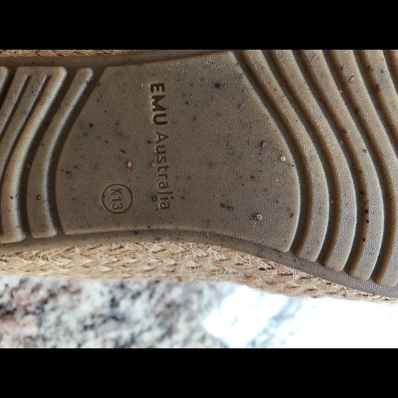 Girls EMU canvas espadrilles - Picture 4 of 4